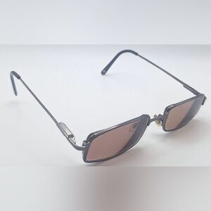 Capri VP108 Sunglasses Gunmetal Oval Sunglasses Frames Only